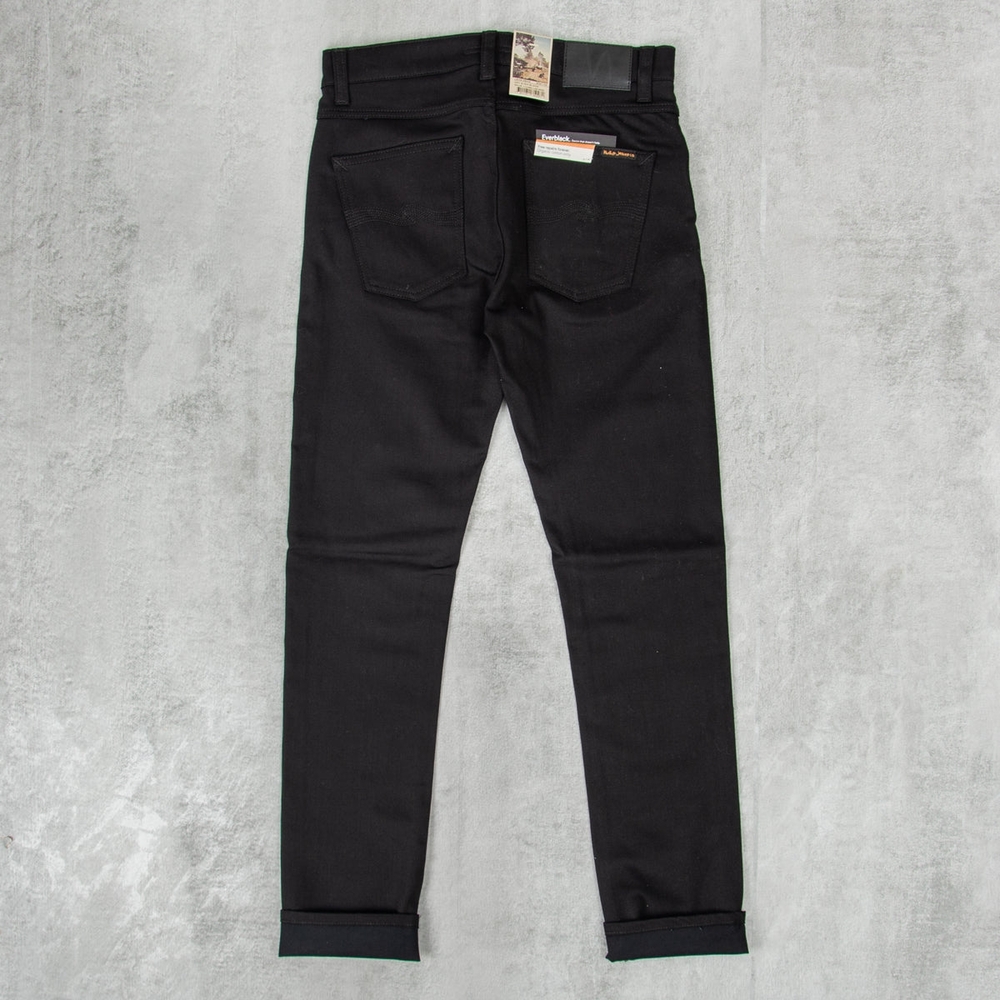 Nudie Jeans Black Skinny Denim